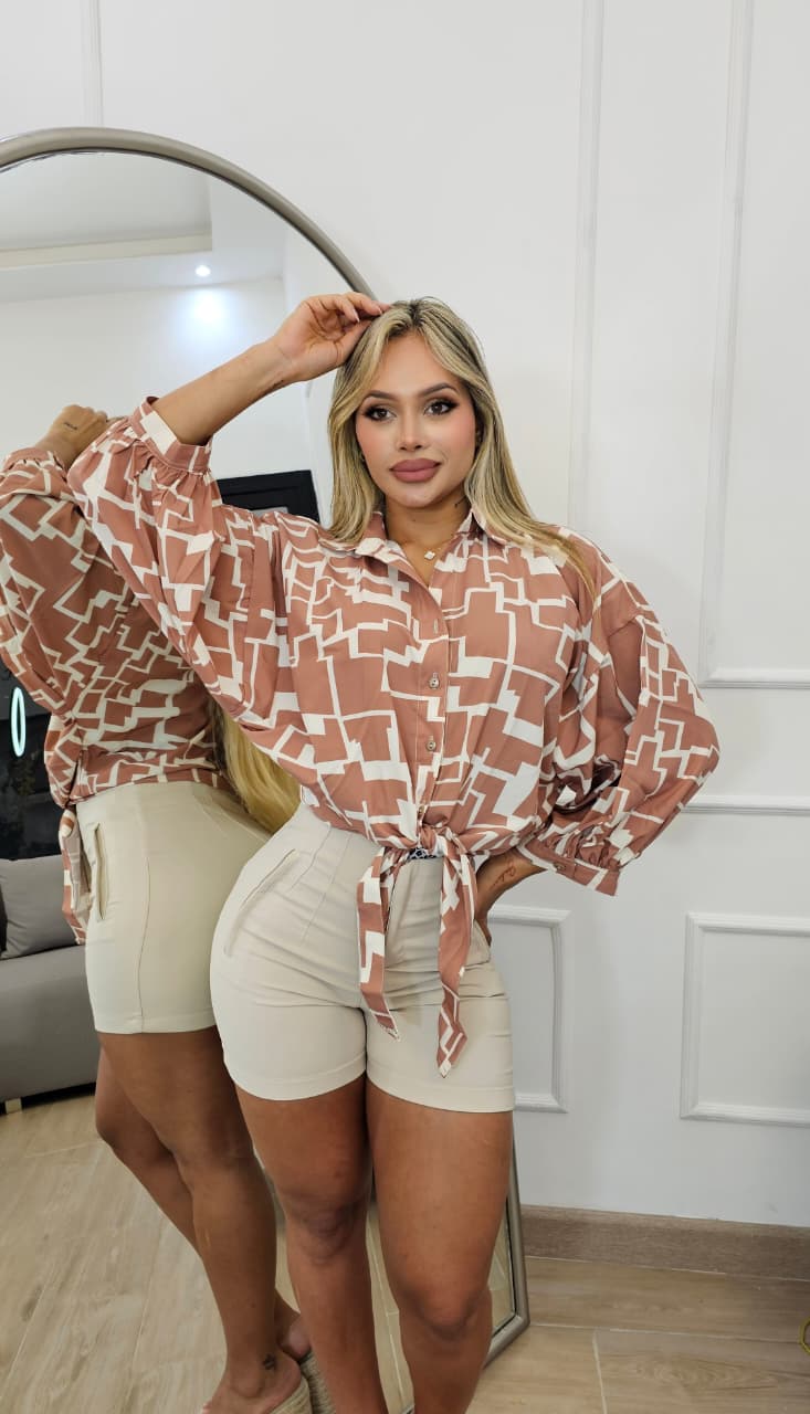 Blusa étnia
