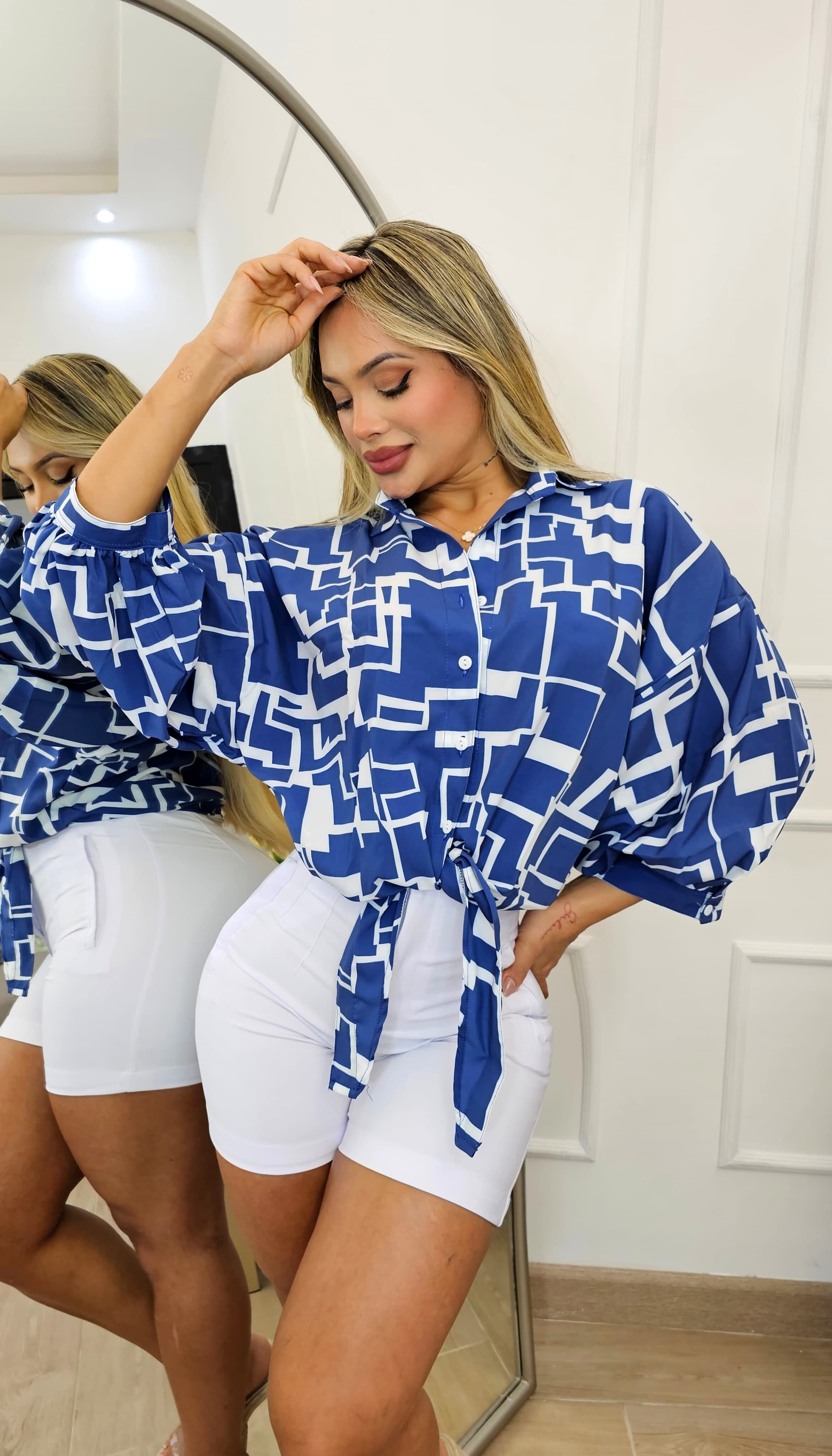 Blusa étnia