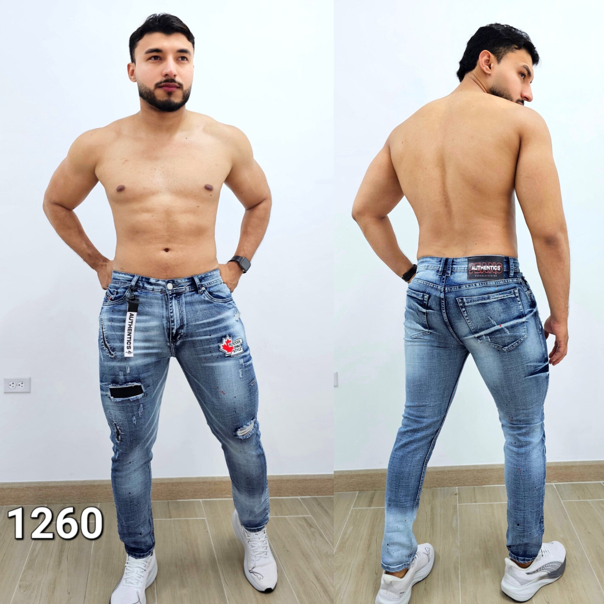 Jeans stretch urbano 1260